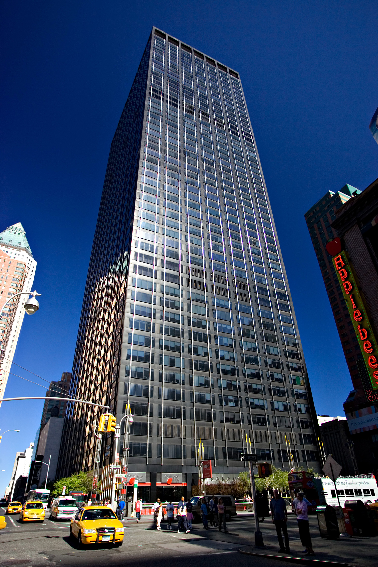 Paramount Plaza, New York City - View from Broadway. © Mathias Beinling